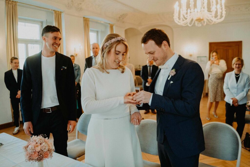 Hochzeit im Tassilosaal in Polling